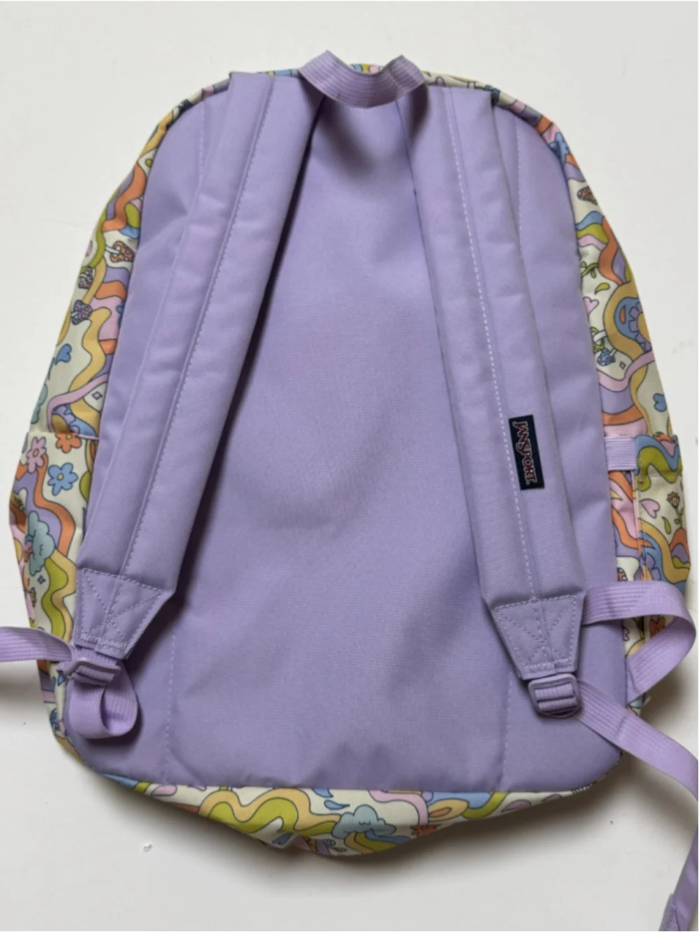 Jansport Superbreak Groovy Guides Backpack Full Size